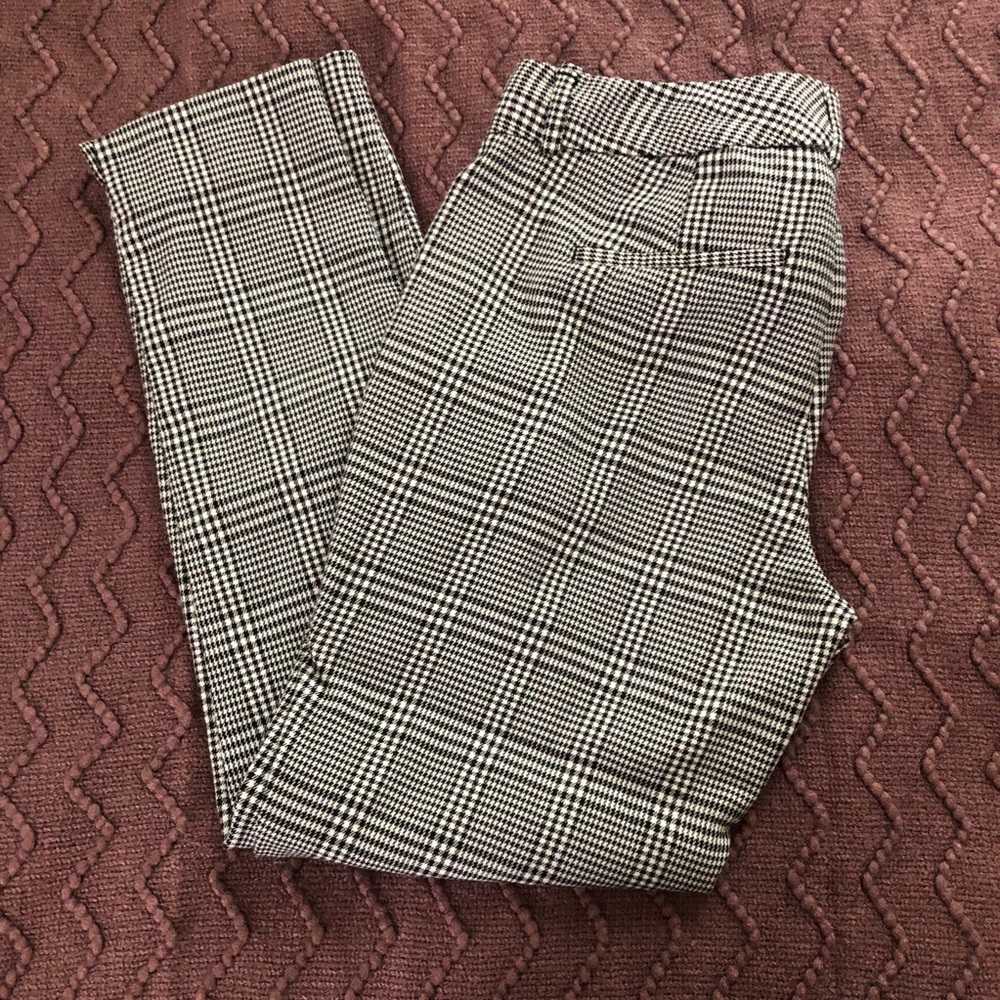 Banana Republic Plaid Crop Pant